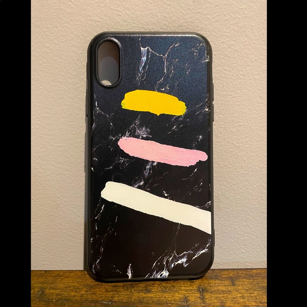Flexible Marble Paint iPhone XR case